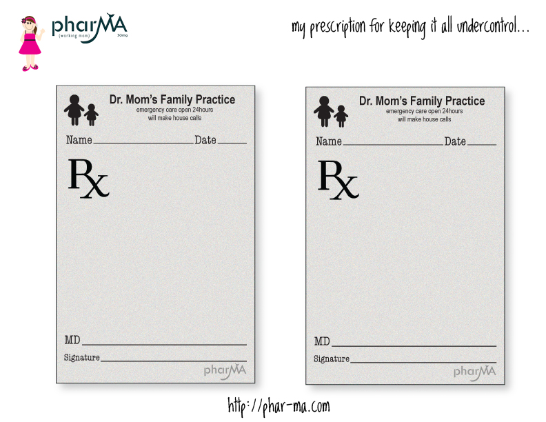 Microsoft Office Prescription Template