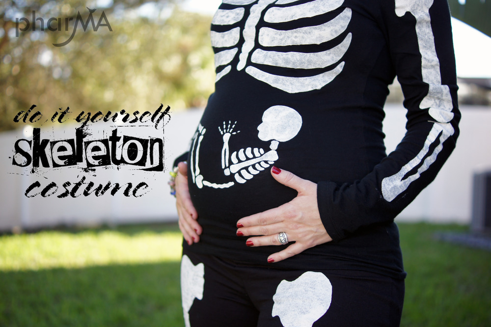 Pregnant Skeleton Costume - The PharMA