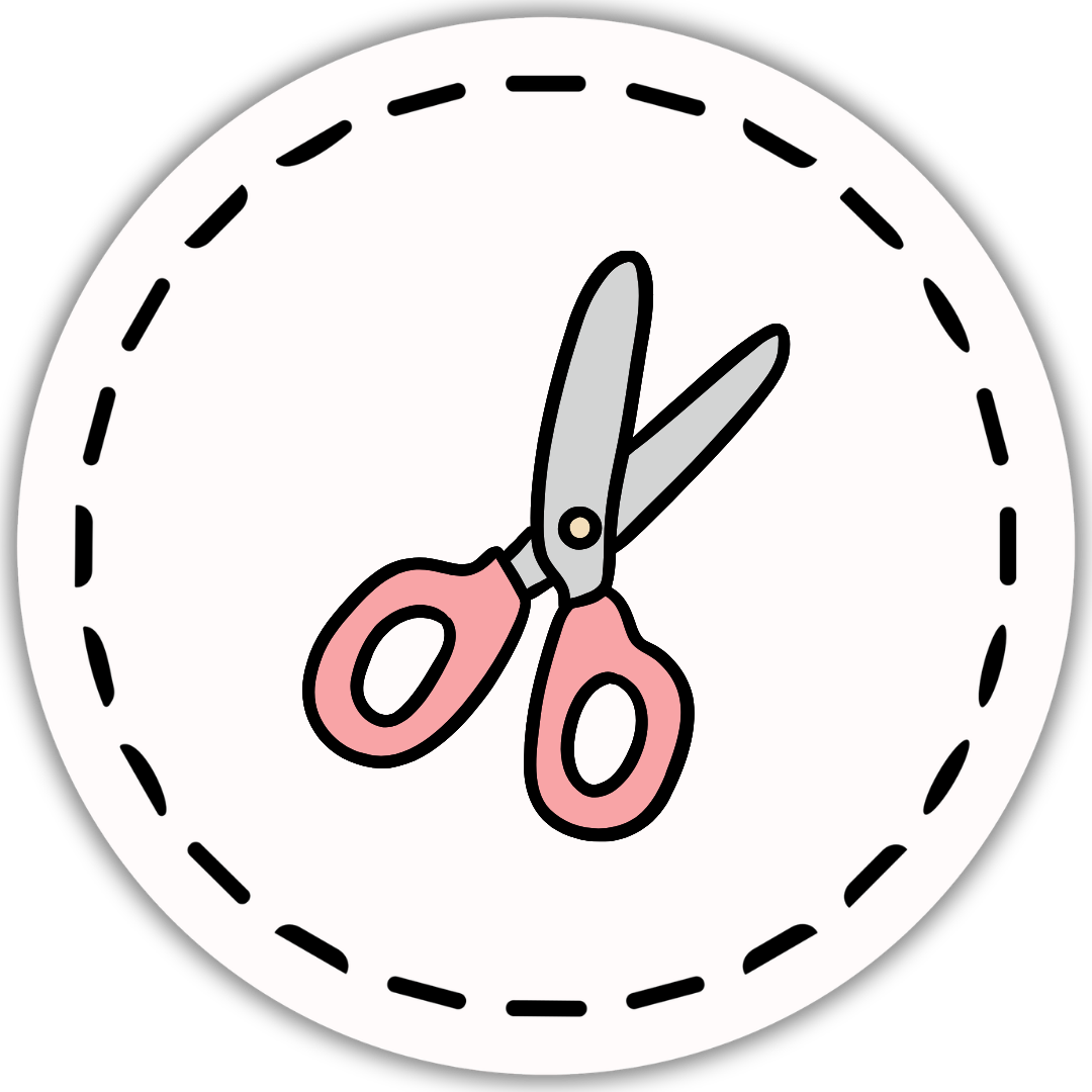DIY Category Pink Scissors Icon